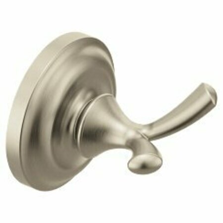 MOEN Madison Double Robe Hook in Brushed Nickel BP6903BN